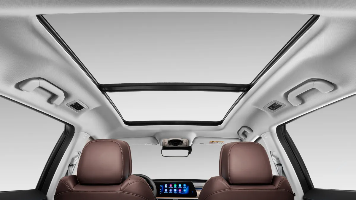 electronic panoramic sunroof